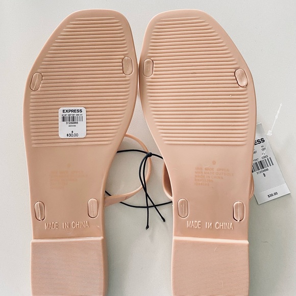 Express Jelly Slide Double Band Sandals - Picture 5 of 6